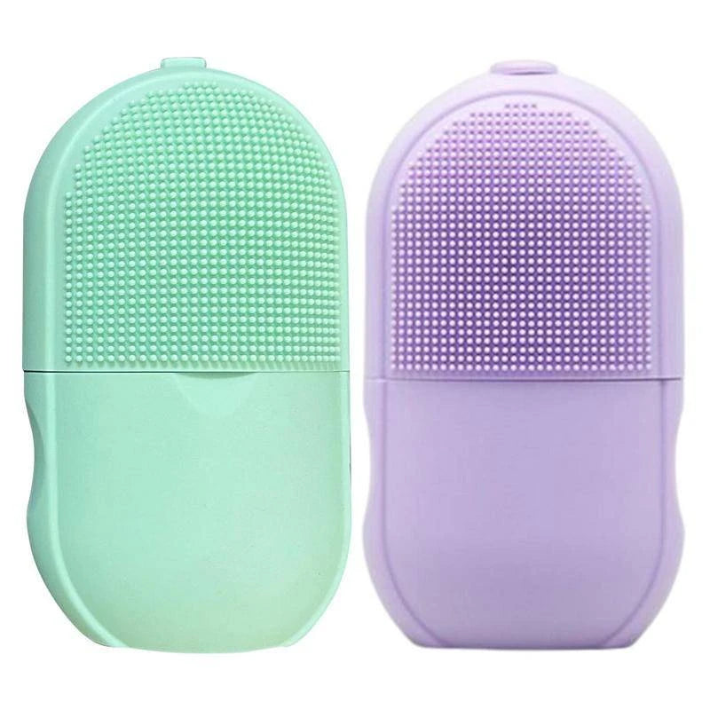 🧼Cepillo Facial de Silicona con Masajeador