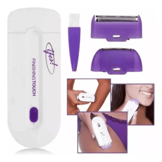 🌸 Depiladora Recargable con Cabezales Intercambiables