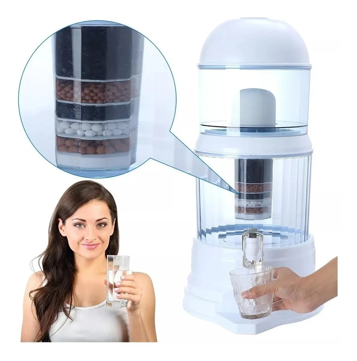 💧 Filtro Purificador de Agua 14 Litros