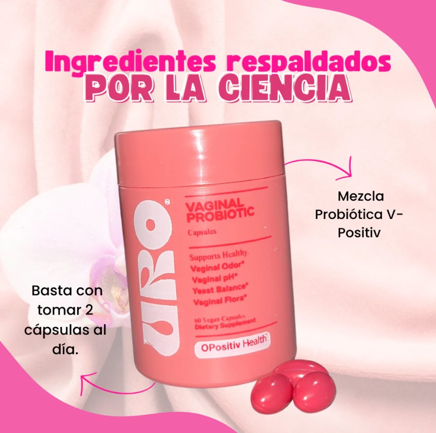 🌸 Probióticos URO – Equilibrio y Bienestar Íntimo Natural