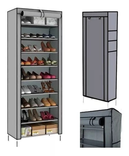 👟 Organizador Zapatero 9 Niveles – Armario Desarmable Multifuncional