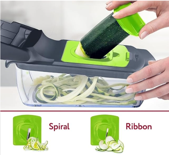 🥕 Cortador de Verduras 14 en 1 – Tu aliado multifuncional en la cocina