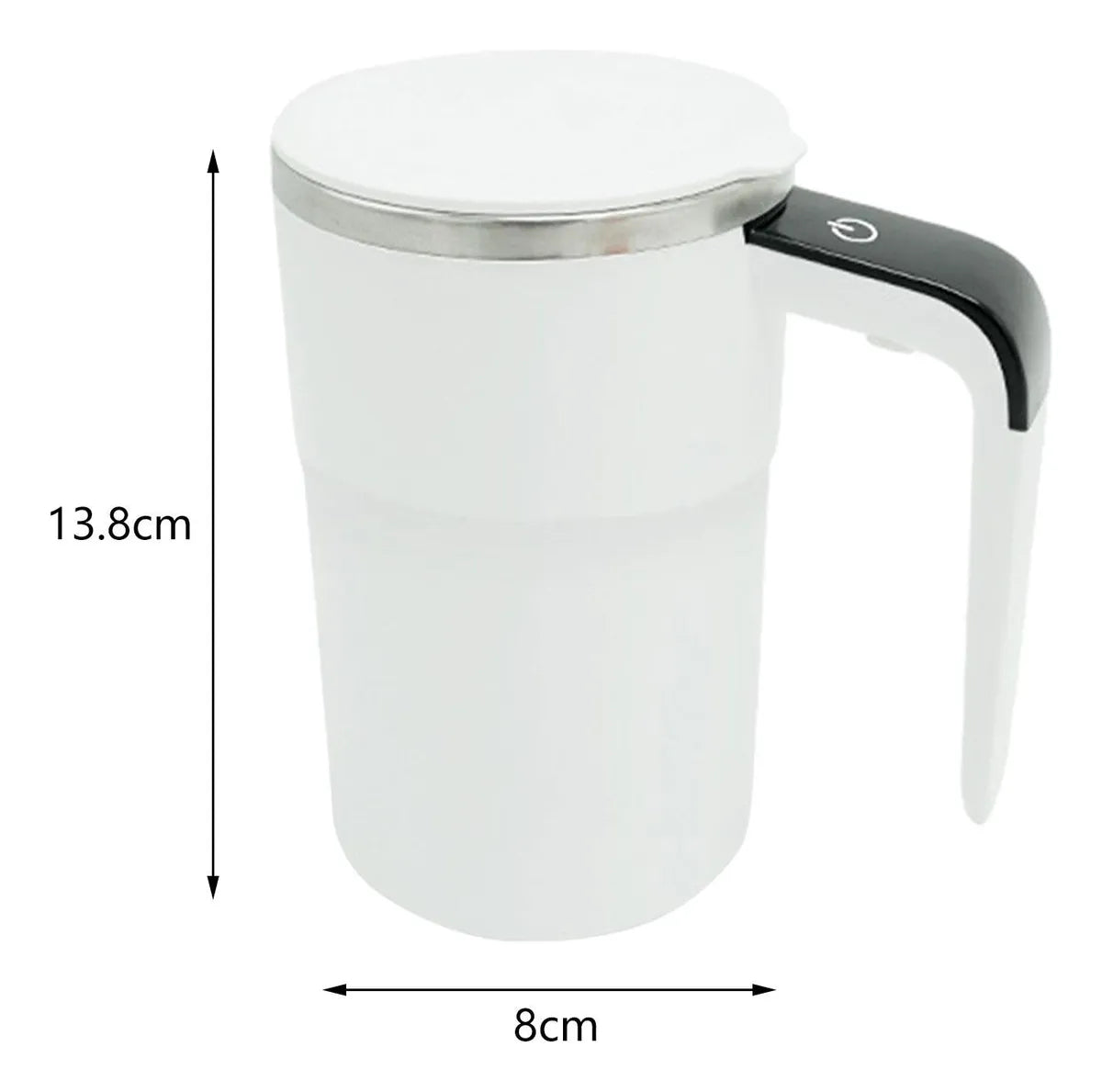 ☕ Taza Mezcladora Eléctrica Recargable – Disfruta tus bebidas favoritas sin esfuerzo ⚡