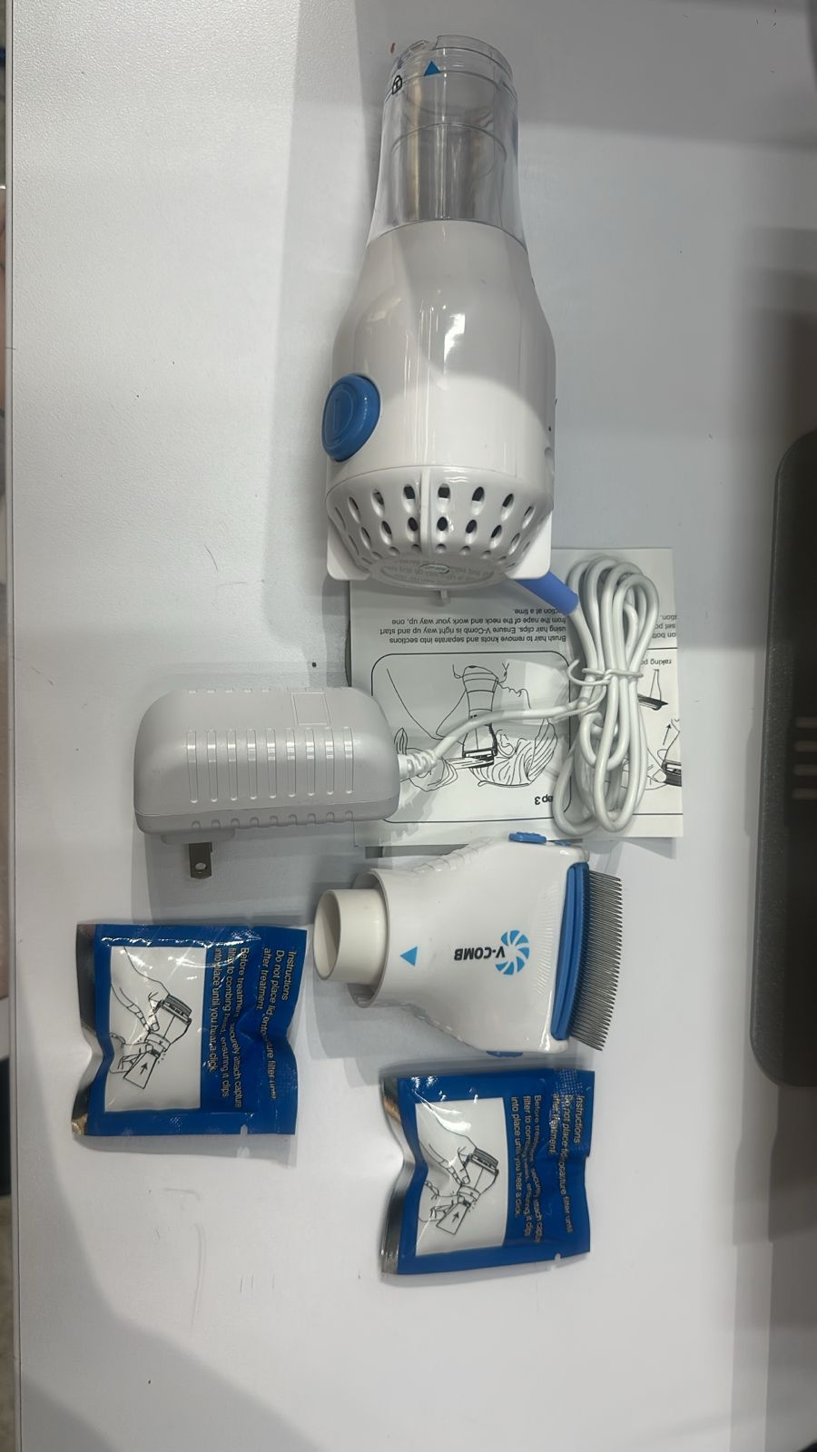 ✨Cepillo Eléctrico Saca Piojos – Limpieza profunda sin químicos ✨