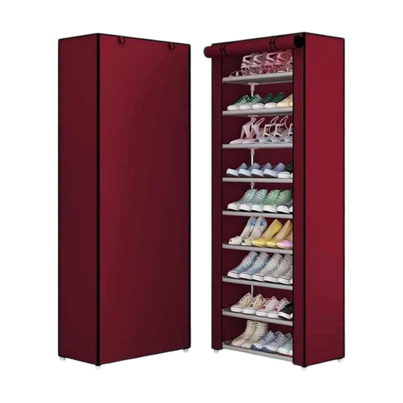 👟 Organizador Zapatero 9 Niveles – Armario Desarmable Multifuncional